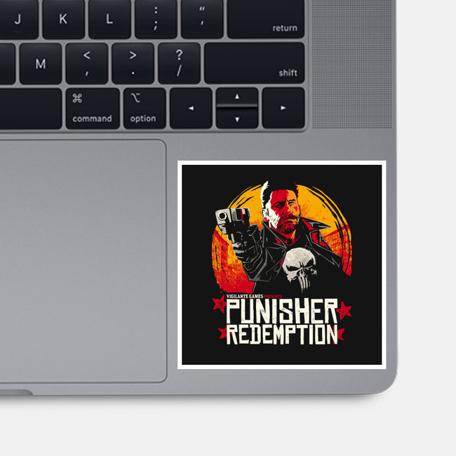Punisher Redemption-None-Glossy-Sticker-teesgeex