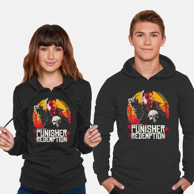 Punisher Redemption-Unisex-Pullover-Sweatshirt-teesgeex