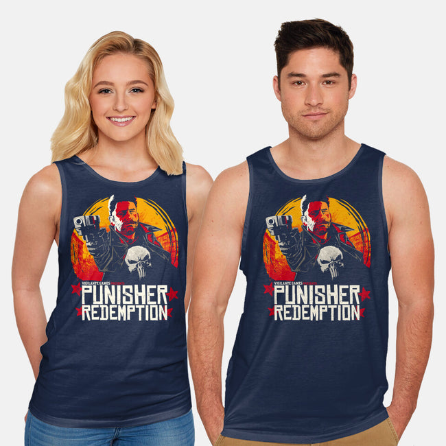 Punisher Redemption-Unisex-Basic-Tank-teesgeex