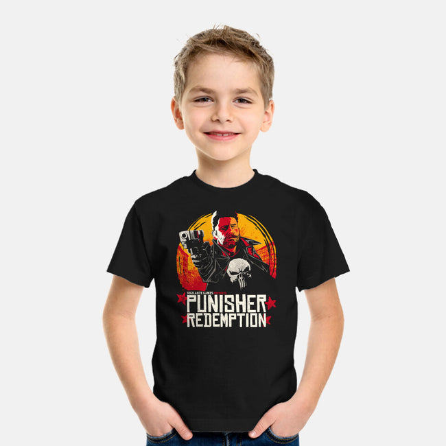 Punisher Redemption-Youth-Basic-Tee-teesgeex