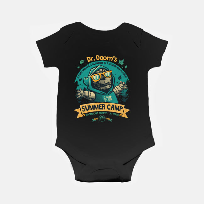 Doom Summer Camp-Baby-Basic-Onesie-teesgeex
