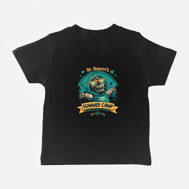 Doom Summer Camp-Baby-Basic-Tee-teesgeex