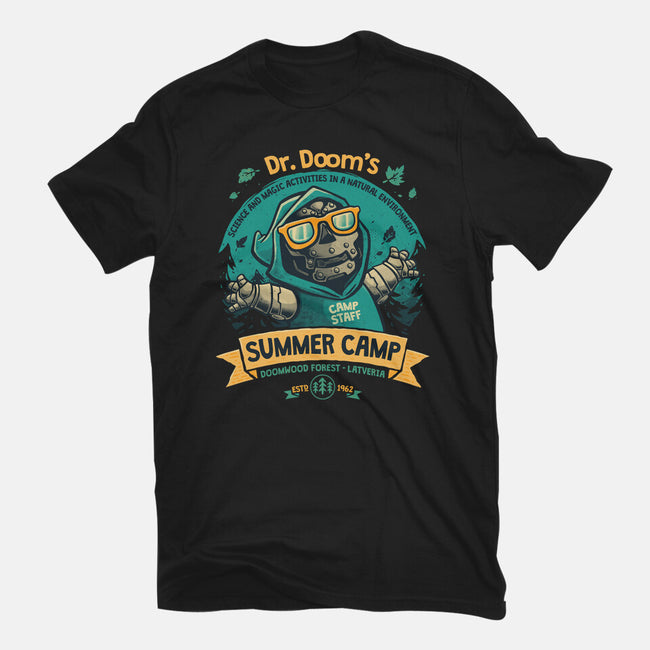 Doom Summer Camp-Youth-Basic-Tee-teesgeex