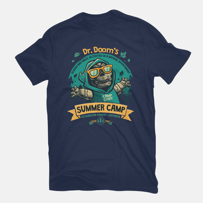 Doom Summer Camp-Mens-Basic-Tee-teesgeex