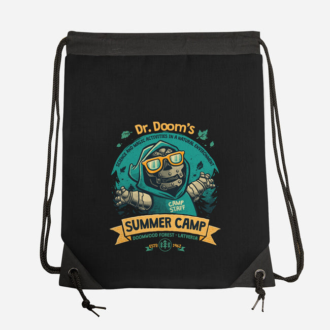 Doom Summer Camp-None-Drawstring-Bag-teesgeex
