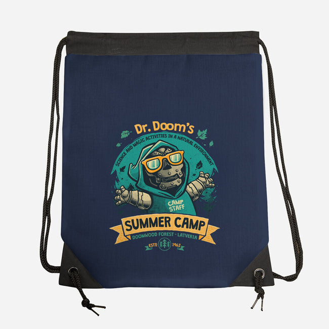 Doom Summer Camp-None-Drawstring-Bag-teesgeex
