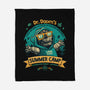 Doom Summer Camp-None-Fleece-Blanket-teesgeex