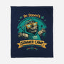 Doom Summer Camp-None-Fleece-Blanket-teesgeex