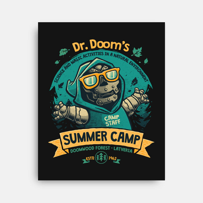 Doom Summer Camp-None-Stretched-Canvas-teesgeex