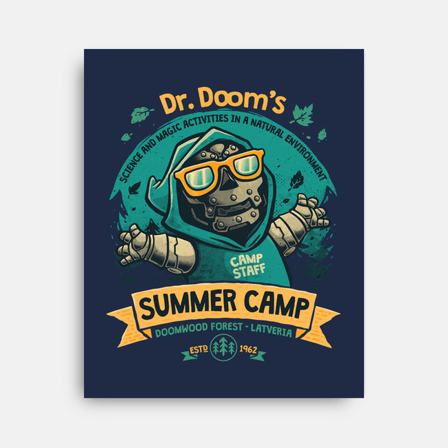Doom Summer Camp-None-Stretched-Canvas-teesgeex