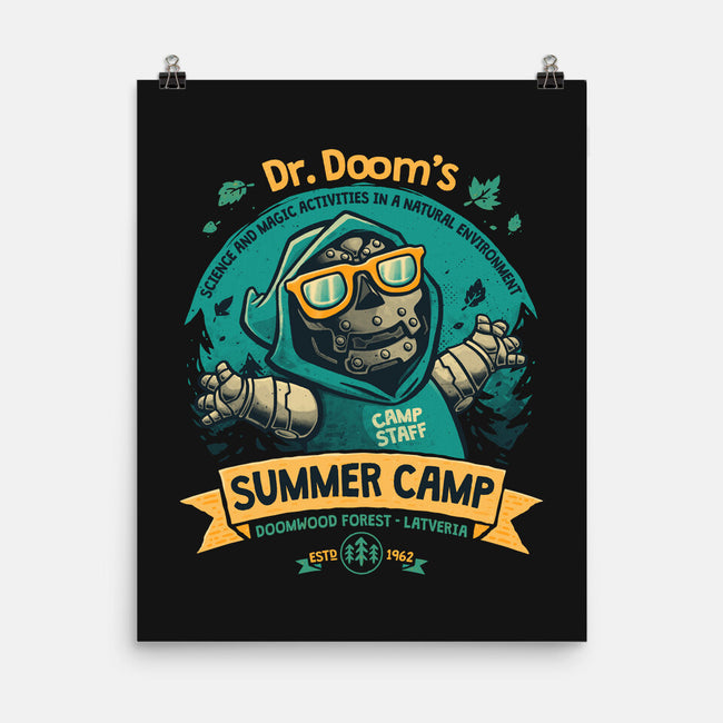 Doom Summer Camp-None-Matte-Poster-teesgeex