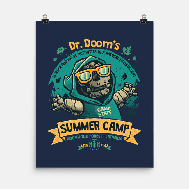 Doom Summer Camp-None-Matte-Poster-teesgeex