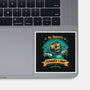 Doom Summer Camp-None-Glossy-Sticker-teesgeex