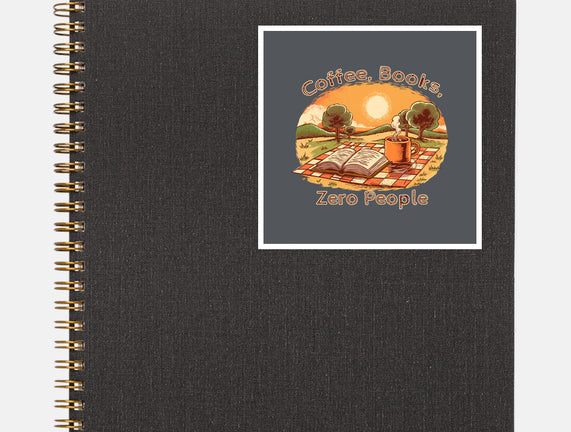 Coffee Books And Zero People