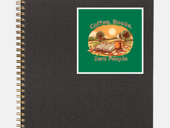 Coffee Books And Zero People