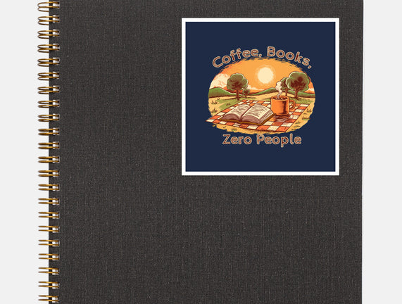 Coffee Books And Zero People