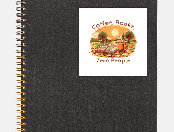 Coffee Books And Zero People