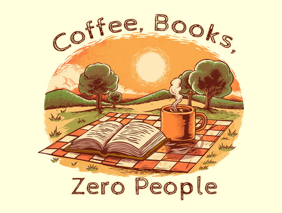Coffee Books And Zero People
