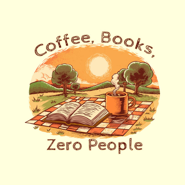 Coffee Books And Zero People-Unisex-Basic-Tank-joerawks