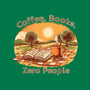Coffee Books And Zero People-None-Fleece-Blanket-joerawks