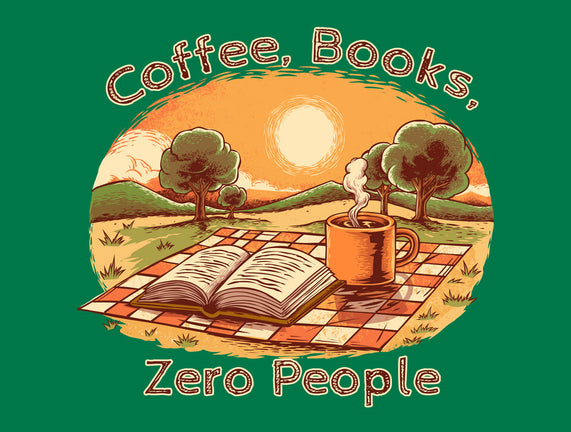 Coffee Books And Zero People