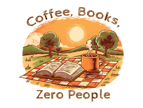 Coffee Books And Zero People