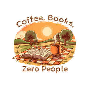 Coffee Books And Zero People
