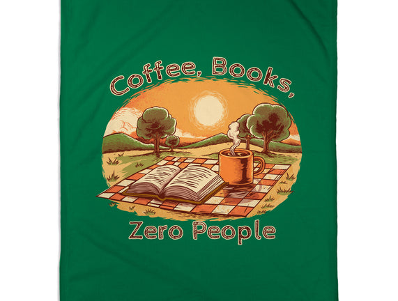 Coffee Books And Zero People