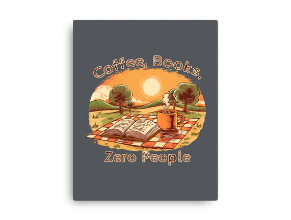 Coffee Books And Zero People