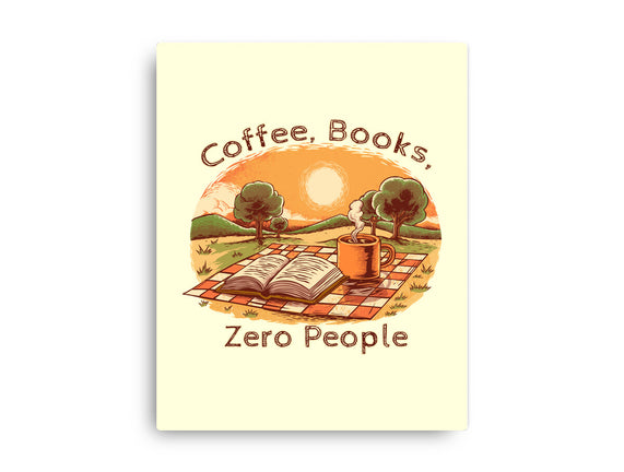 Coffee Books And Zero People