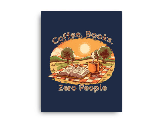 Coffee Books And Zero People