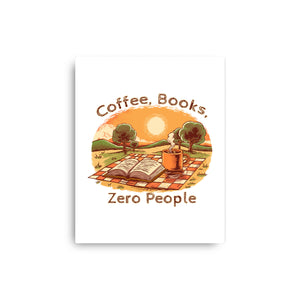 Coffee Books And Zero People