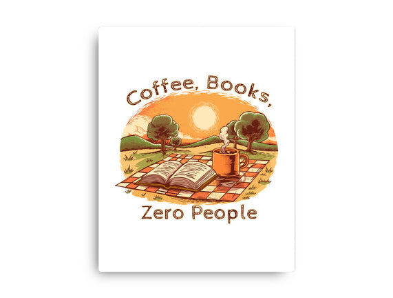 Coffee Books And Zero People