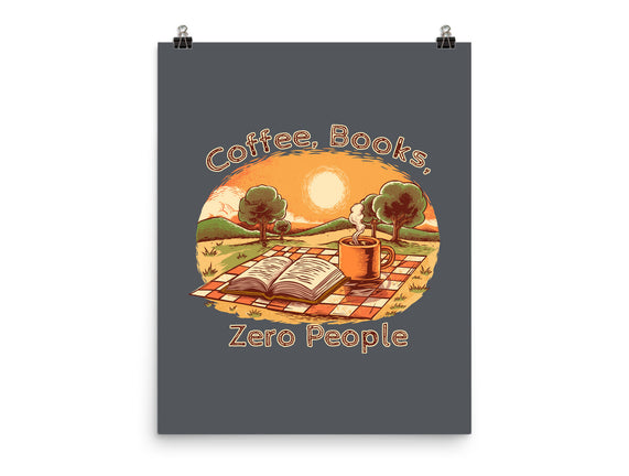 Coffee Books And Zero People