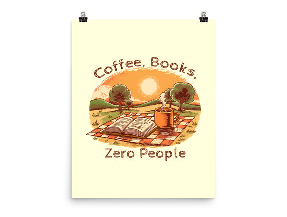 Coffee Books And Zero People