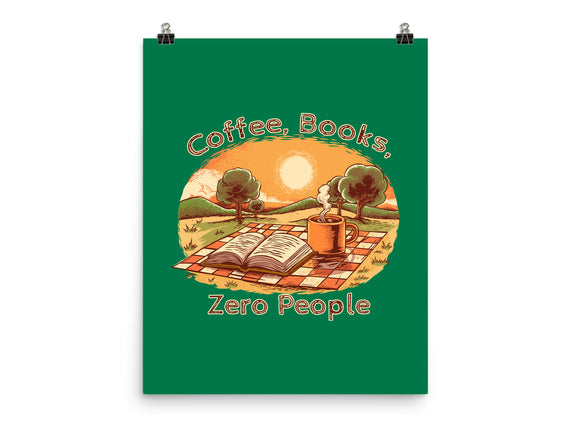 Coffee Books And Zero People