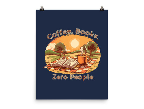 Coffee Books And Zero People