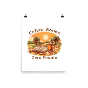 Coffee Books And Zero People