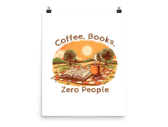 Coffee Books And Zero People