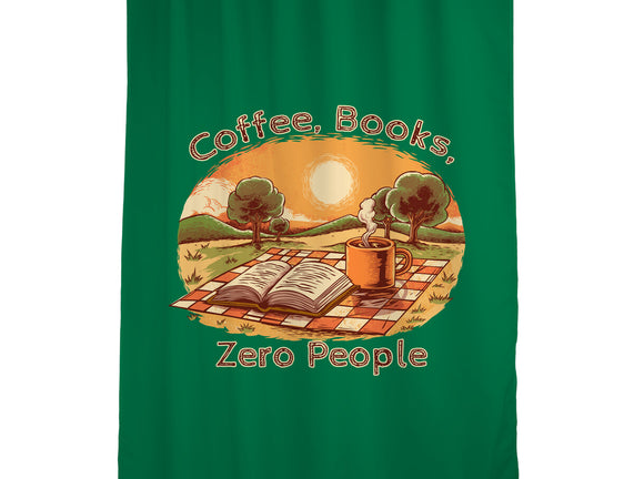 Coffee Books And Zero People