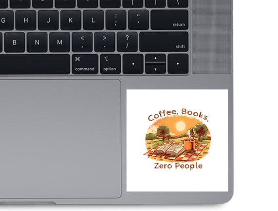 Coffee Books And Zero People