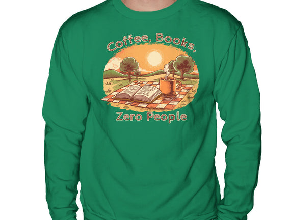 Coffee Books And Zero People