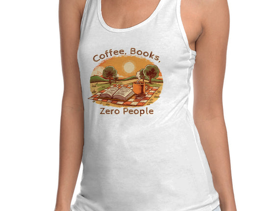 Coffee Books And Zero People