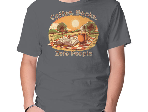 Coffee Books And Zero People