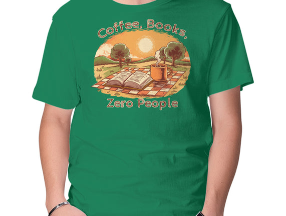 Coffee Books And Zero People