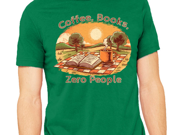 Coffee Books And Zero People