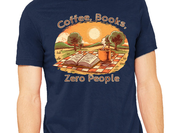 Coffee Books And Zero People