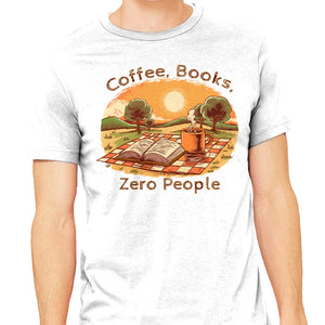 Coffee Books And Zero People