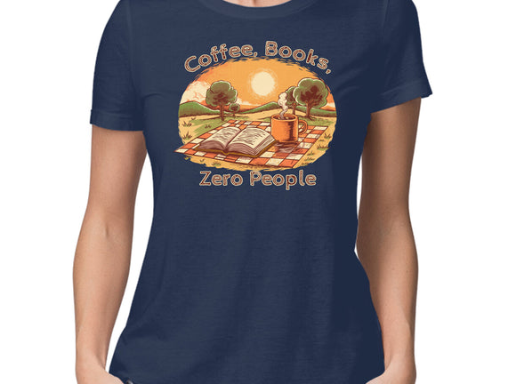 Coffee Books And Zero People