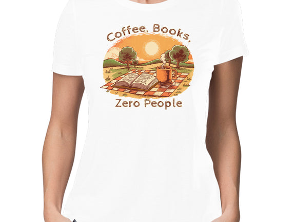 Coffee Books And Zero People